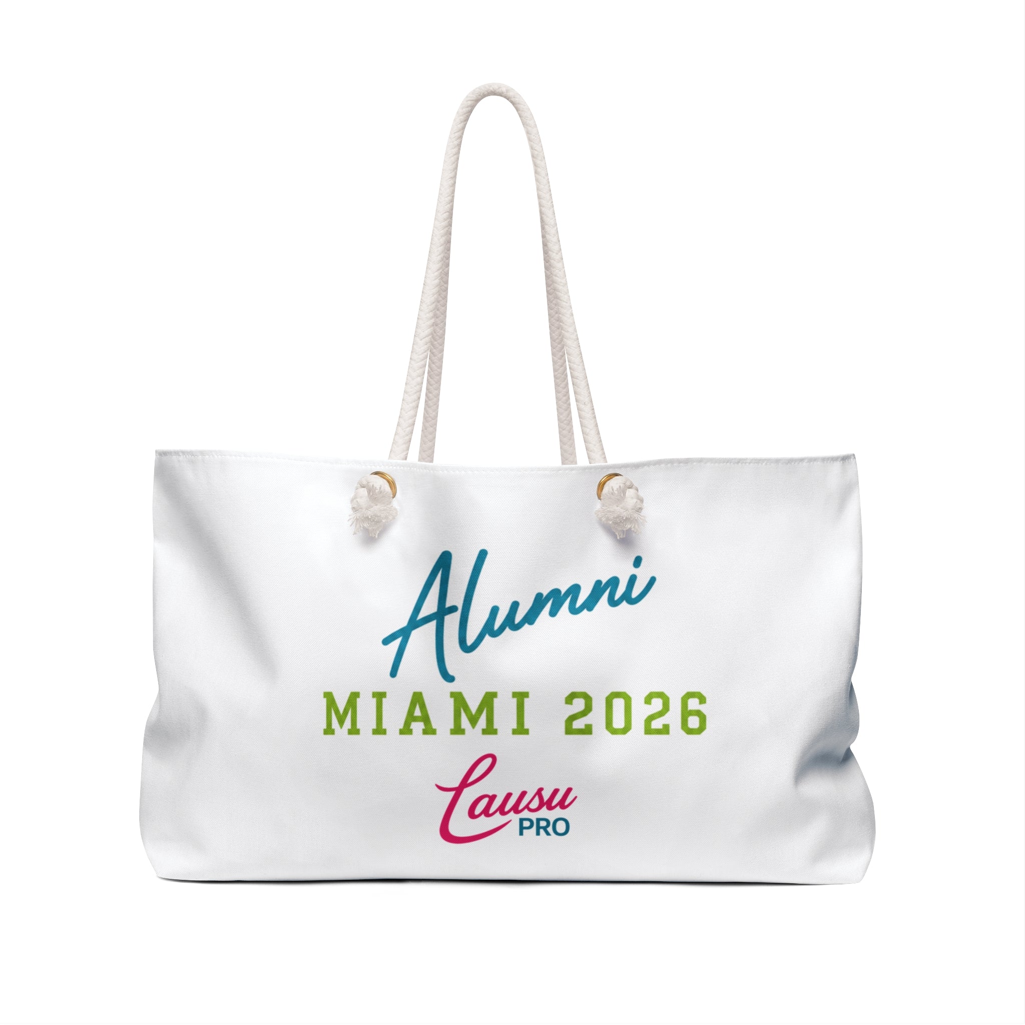 Miami Alumni Weekender Bag - National Football Cheerleaders 2026 Travel Tote