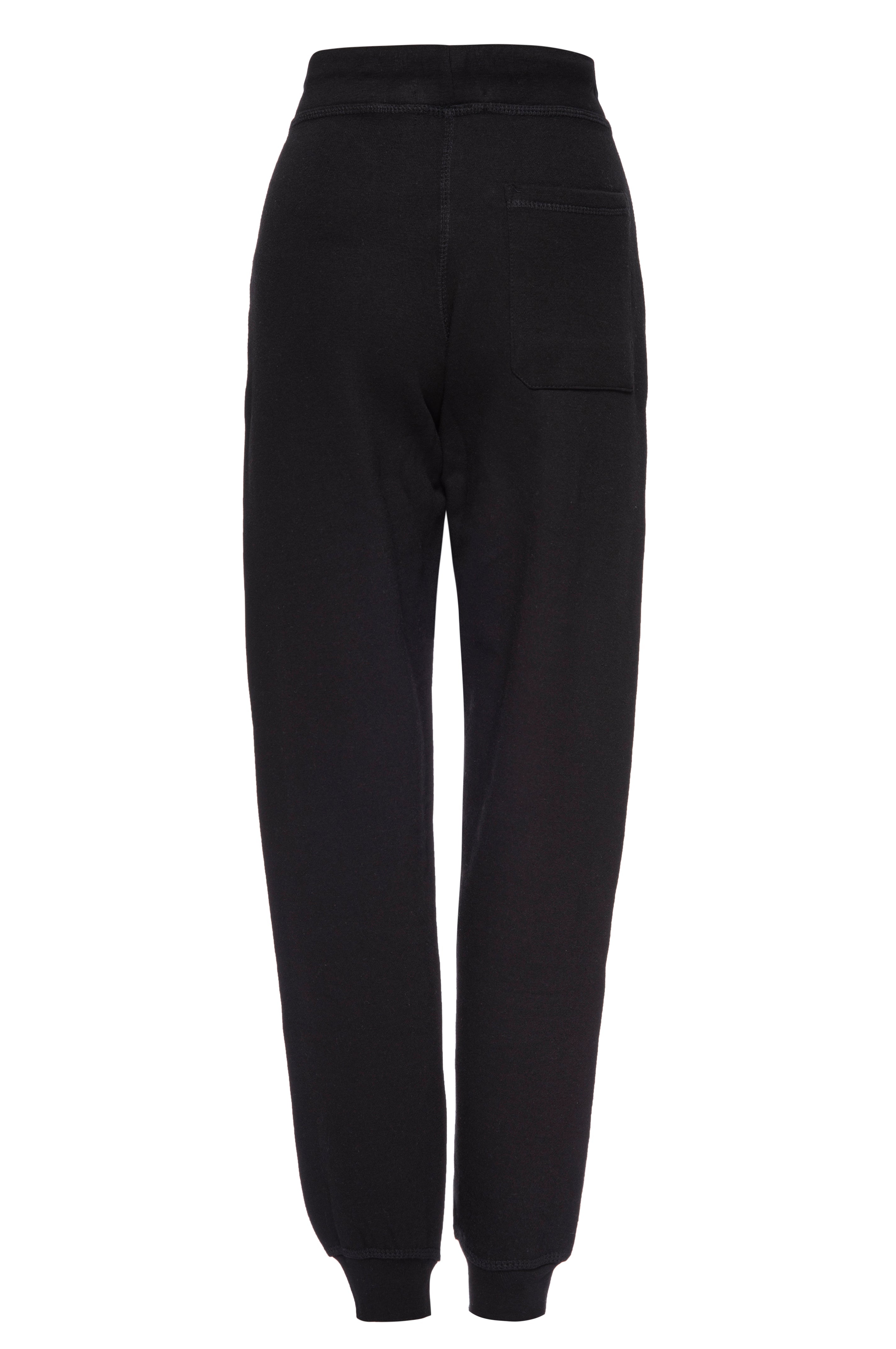 Lausu Pro Onyx Rhinestone Sweatpants - Alumni Script